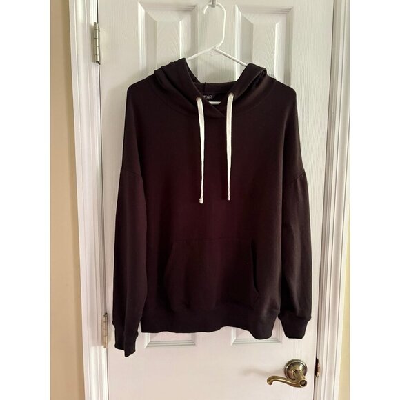 Buffalo David Bitton Hoodie Sweatshirt Black - Picture 1 of 2